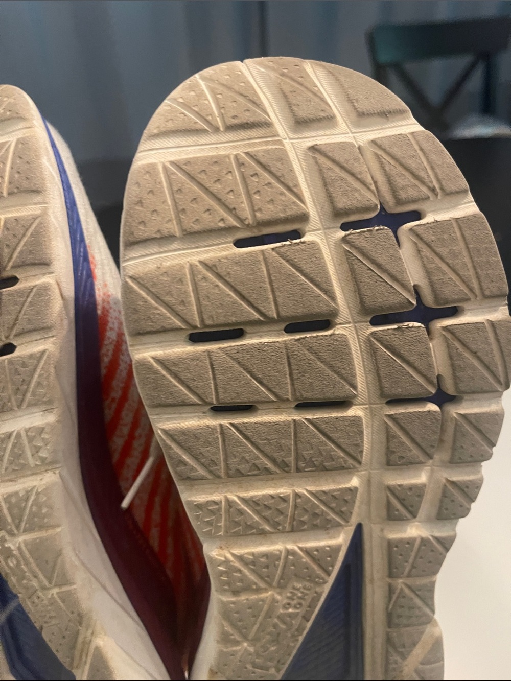 Hoka Mach 5 Running Sneakers with Teal & Orange Accents. 7d wide - Picture 10 of 12